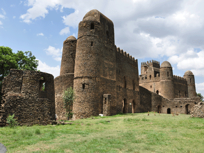 Royal Enclosure, a UNESCO World Heritage site in Gondar.