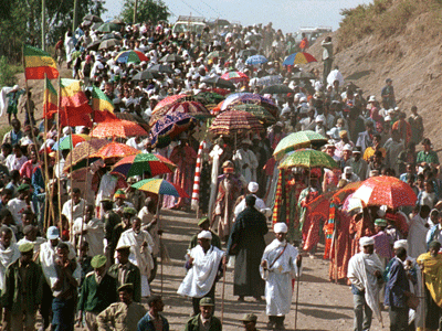 Timkat celebrations in Lalibela