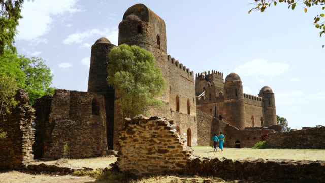 Royal Enclosure of Gondar Ethiopia