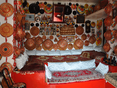 Traditional Harari home.